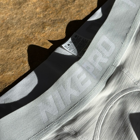 Nike Pro Compression Pants WhiteMens Size XL - Picture 6 of 7